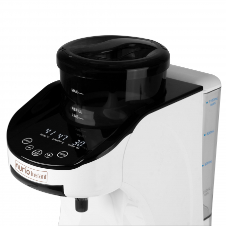 Espressor Lapte Praf Nurio Instant cu Aplicatie Mobila , Functie de Apa Calda si Autocuratare la 95° [2]