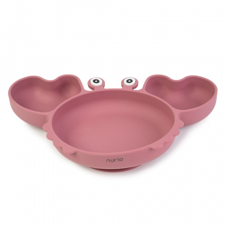 Farfurie din Silicon pentru Copii - Crab [2]