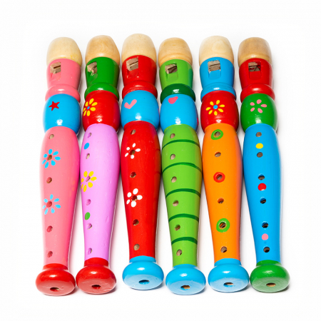 Fluier din Lemn Montessori [1]