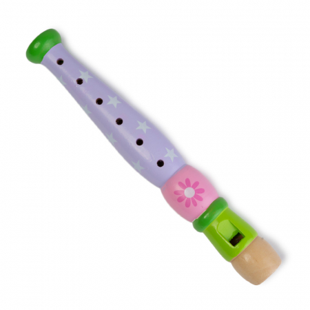 Produse - Fluier din Lemn Montessori - Mov