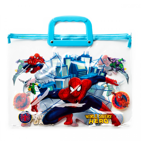 Genti - Gentuta Transparenta cu Imprimeu Spider-Man
