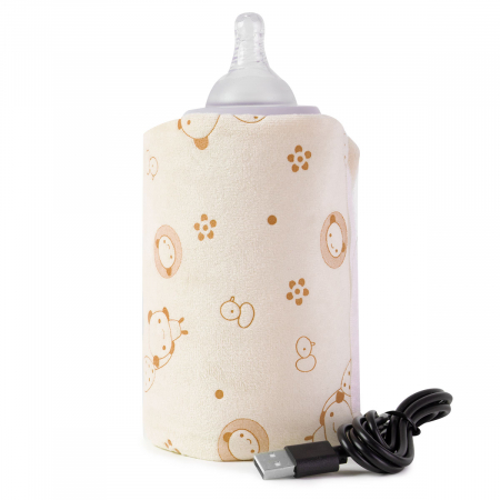 Produse - Incalzitor Portabil USB pentru Sticla Bebe - Crem