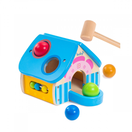 Montessori - ucarie Dexteritate - Casuta Bilutelor