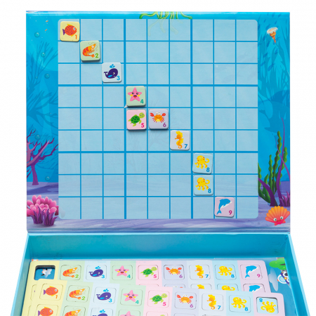 Joc Multifunctional 2 in 1 din Lemn - Sudoku [2]