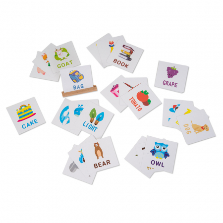 Joc Educativ Montessori din Lemn cu Litere - "Alphabet Magic Cube" [2]