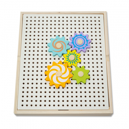 Joc Creativ Multifunctional din Lemn de Indemanare si Memorie [4]