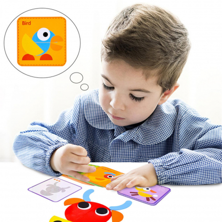 Joc Tangram Montessori Fun Puzzle Ohye [4]