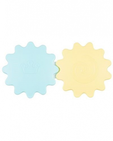 Set Inele Dentitie Pastel, 4 bucati [3]