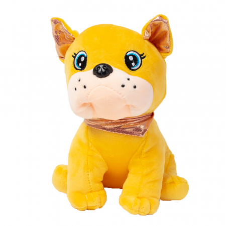 Produse - Jucarie de Plus Bulldog, Galben 22cm