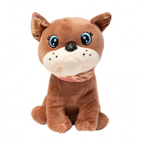 Produse - Jucarie de Plus Bulldog, Maro 22cm