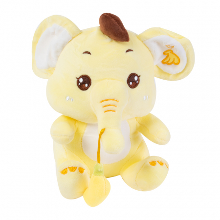 Jucarie de Plus Elefant, Galben 25 cm [1]