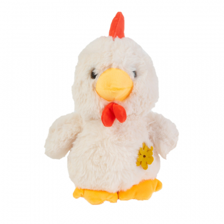 Plusuri Animalute - Jucarie de Plus Puisor Alb, 22 cm