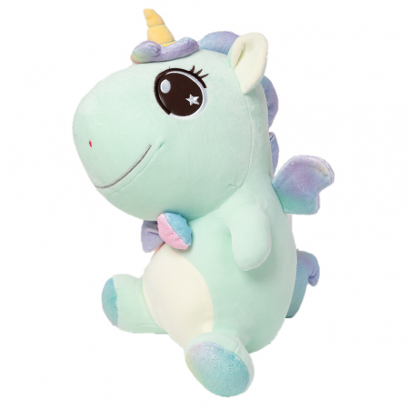 Jucarie de Plus Unicorn Verde, 30cm [1]