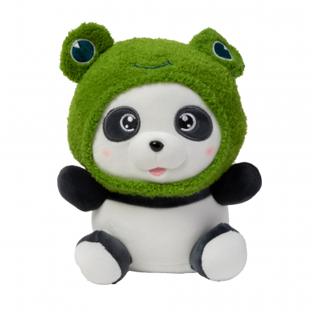 Plusuri Animalute - Jucarie de Plus Ursulet Panda, Verde 22cm