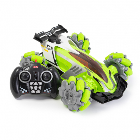 Masina de Curse Drifting RC 360° Verde [3]
