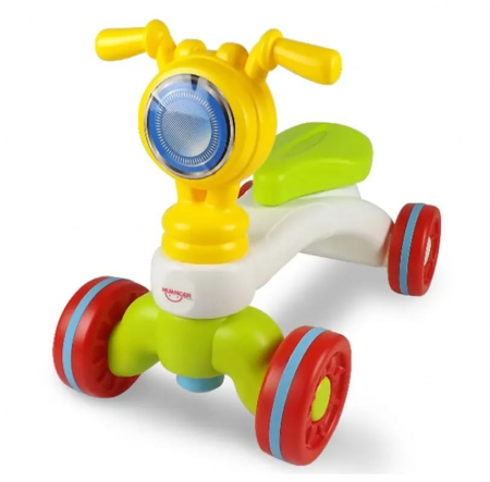 Masina de echilibru tip scuter pentru bebelusi cu 4 roti - premergator  - Huanger [2]
