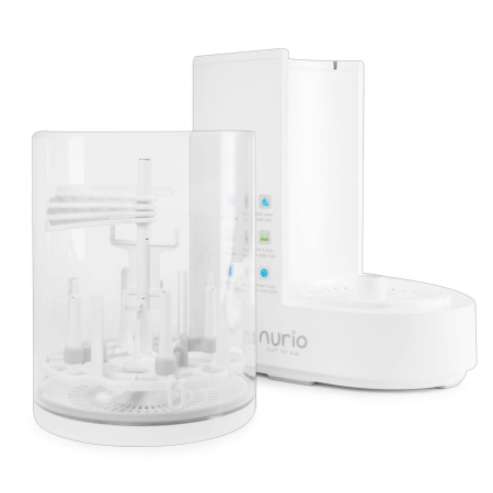 Masina Multifunctionala 4 in 1 Nurio – Pentru Spalarea, Sterilizarea, Uscarea si Depozitarea Biberoanelor, Tetinelor si Accesoriilor pentru Bebelusi [2]