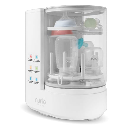 Noutati - Masina Multifunctionala 4 in 1 Nurio – Pentru Spalarea, Sterilizarea, Uscarea si Depozitarea Biberoanelor, Tetinelor si Accesoriilor pentru Bebelusi