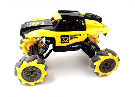 Masina Monster 4WD cu Drift Puternica 4X4 , Galben [3]