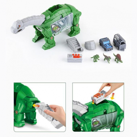Dinozaur Mecanic - Masina Transport si Depozitare cu Accesorii [4]