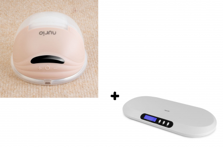Pachete Promotionale - Pachet Promo Pompa de San Electrica, Portabila, 3 Moduri de Functionare + Cantar Electronic pentru Bebelusi cu Bluetooth