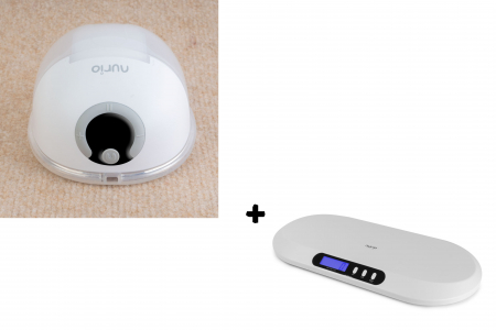 Pachete Promotionale - Pachet Promo Pompa de San Electrica, Portabila, 4 Moduri de Functionare, 9 Trepte de Intensitate + Cantar Electronic pentru Bebelusi cu Bluetooth
