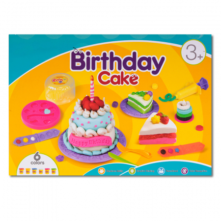 Pasta de Modelat cu Accesorii - Birthday Cake [1]
