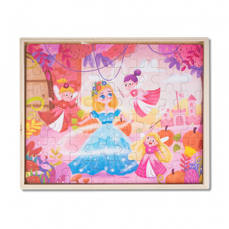 Puzzle 3 in 1 din Lemn - Povesti [2]