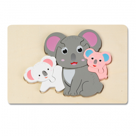 Puzzle 3D - Puzzle 3D Familia Koala