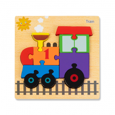 Puzzle-uri Clasice si Speciale - Puzzle 3D Tren