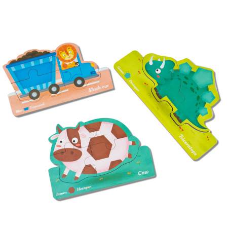 Puzzle 4 in 1 in Cutie Montessori [1]