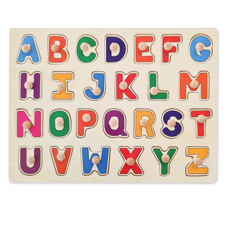 Puzzle-uri Clasice si Speciale - Puzzle din Lemn cu Litere