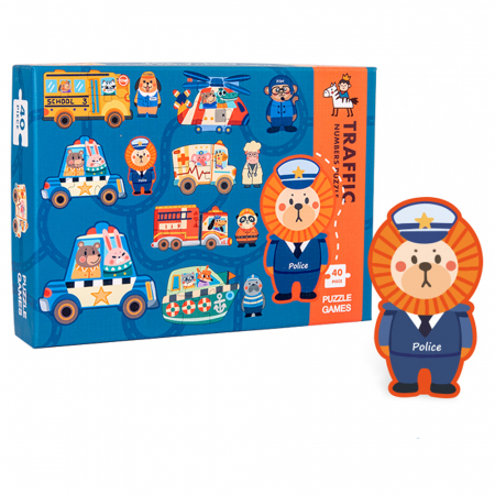 Puzzle-uri Clasice si Speciale - Puzzle din Lemn in Cutie - Peisaj Urban