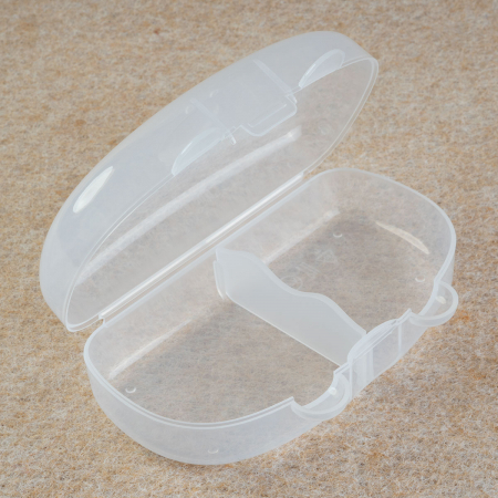 Set 2 Suzete Nurio cu Tetina Rotunda din Latex - Mustar/Crem [4]