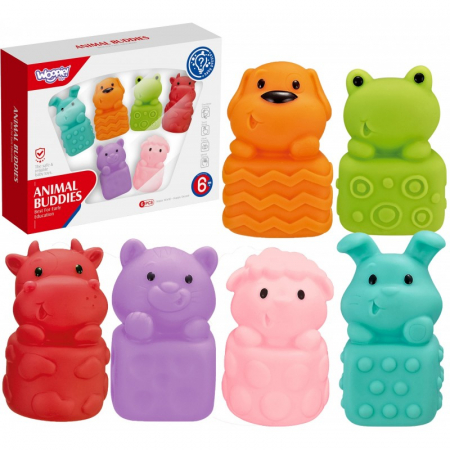 Set jucarii moi de plastic, 6 bucati [12]