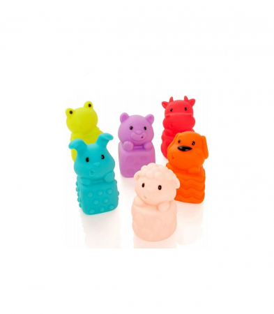 Set jucarii moi de plastic, 6 bucati [8]