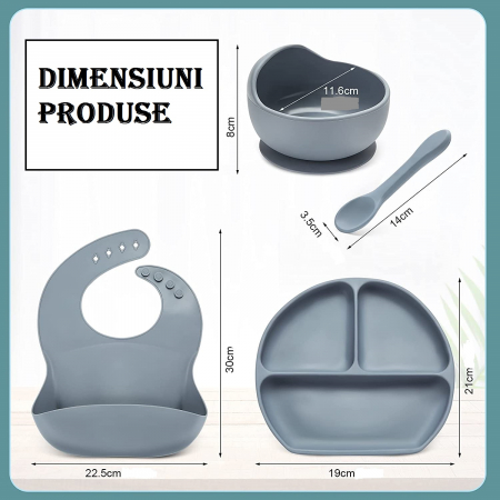 Set Diversificare din Silicon - Bej Inchis [11]