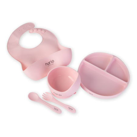 Noutati - Set Diversificare Din Silicon Nurio – 5 Piese, Roz