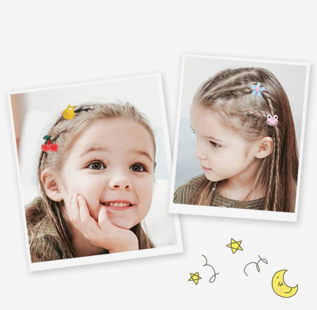 Set Elastice de Par in Cutie - Tip Fructe [1]