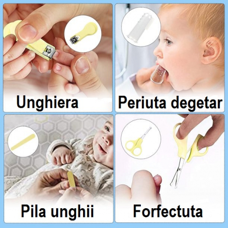 Set Ingrijire Bebelusi - Galben [6]