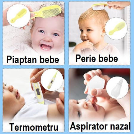Set Ingrijire Bebelusi - Galben [7]