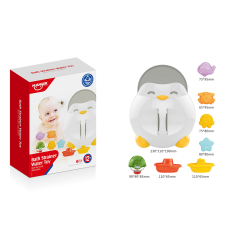 Set jucarii de baie pentru bebelusi, 8 bucati [7]