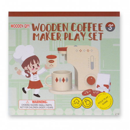 Set Espressor de Cafea din Lemn cu Accesorii [2]