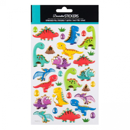 Carti - Stickere, Abtibilduri cu Dinozauri