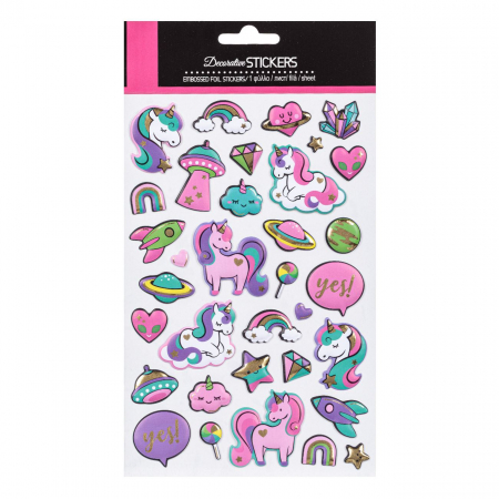 Carti - Stickere, Abtibilduri cu Ponei Unicorn