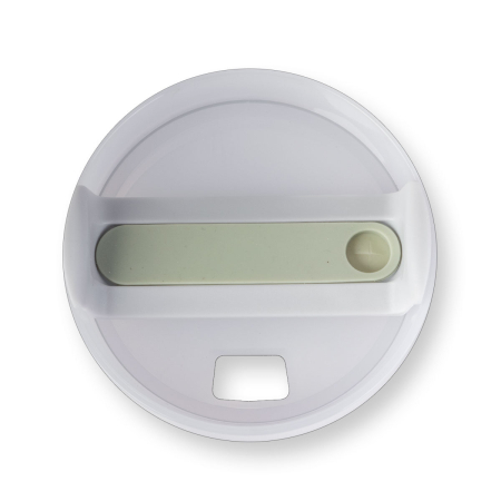 Sticla Termica Din Inox Cu Pai si Maner  Nurio- Verde Pastel [3]