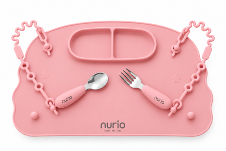 Produse - Suport de masa multifunctional din silicon Nurio - Roz
