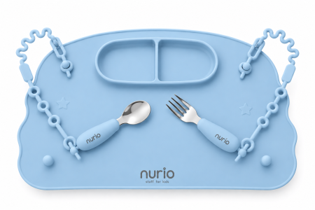 Produse - Suport de masa multifunctional din silicon Nurio - Albastru