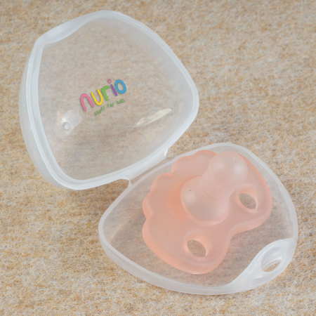 Suzeta Ortodontica din Silicon - Roz-Nurio [2]