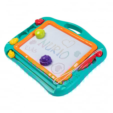 Tabla de Scris Magnetica cu Creion si Picioare, Albastru [1]